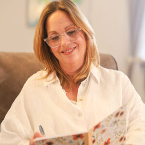 Nina in der Lebensberatung.